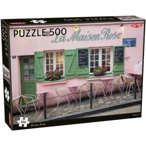 Image of Parisian Cafe 500 Piece Jigsaw Puzzle
