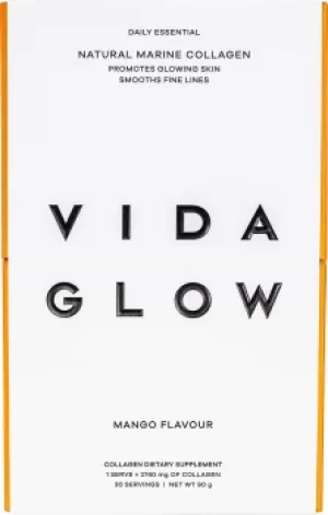 Image of Vida Glow Daily Essential Natural Marine Collagen Sachets 30 x 3g Mango