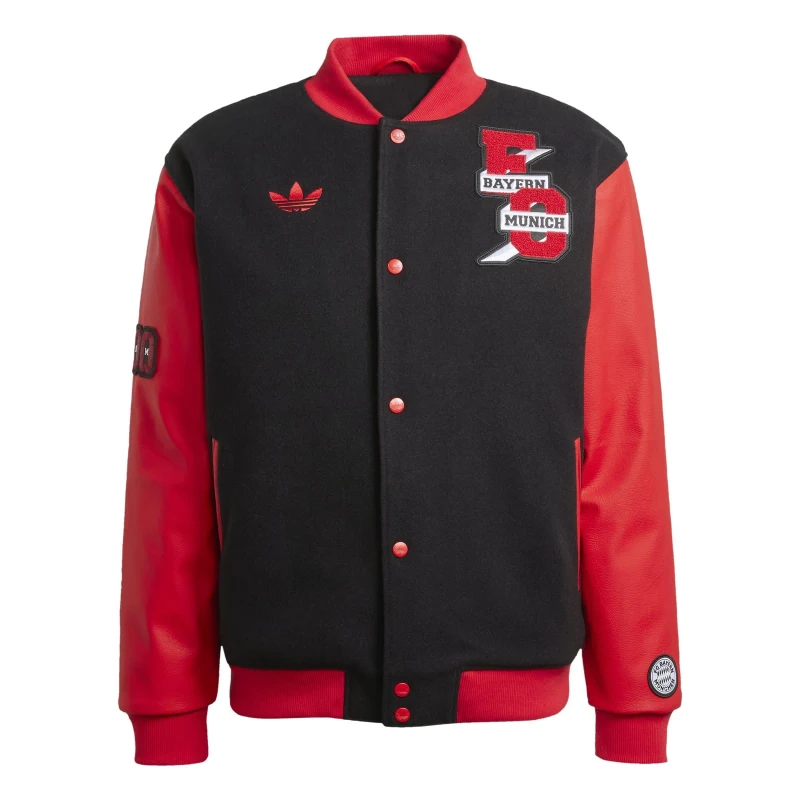 Image of adidas Bayern Munich VRCT Jacket Adults Black male S