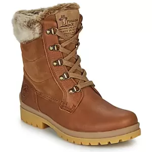 Image of Panama Jack TUSCANI womens Mid Boots in Brown,4,5,5.5,6.5,7