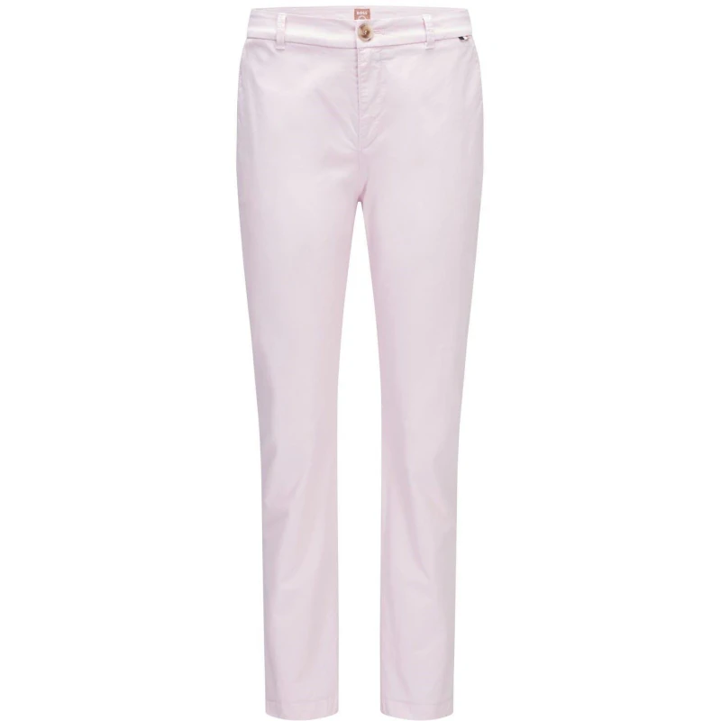 Image of Boss C_Tachini2-D Trousers Straight Trousers 8 Pink 30367506175