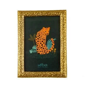 Image of Sass & Belle Hammered Brass Photo Frame