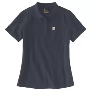 Image of Carhartt Womens Short Sleeve Workwear Casual Polo Shirt M - Bust 36-38' (91.5-96.5cm)