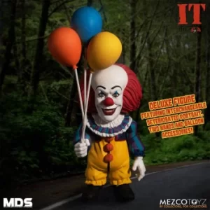 Image of Mezco Stephen Kings IT 1990 MDS Deluxe Action Figure Pennywise 15 cm