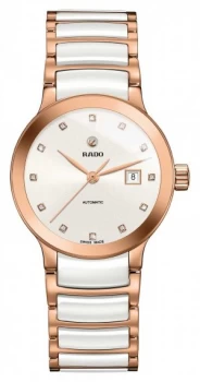 Image of RADO Centrix Automatic Diamonds Ceramic Bracelet Watch