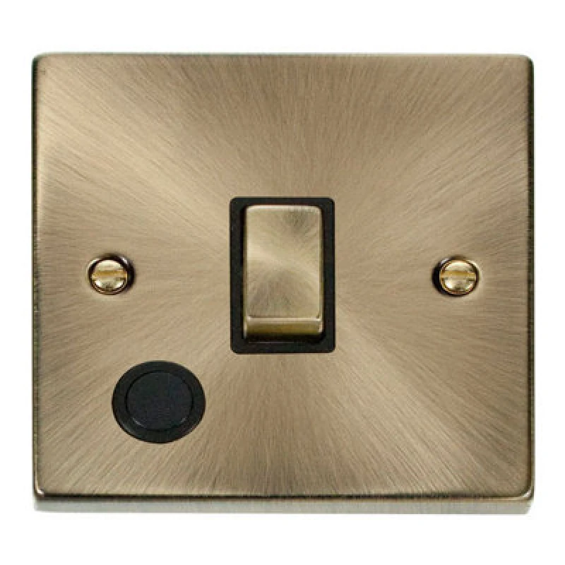 Image of SE Home Antique Brass 1 Gang 20A Ingot DP Switch With Flex Gold unisex