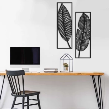 Image of MT - 002 Black Decorative Metal Wall Accessory