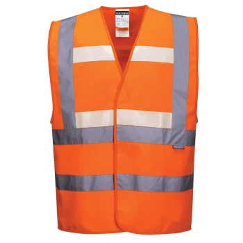 Image of Glowtex Triple Technology Hi Vis Waistcoat Orange S / M