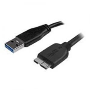 Image of StarTech.com 10ft Slim Micro USB 3.0 Cable