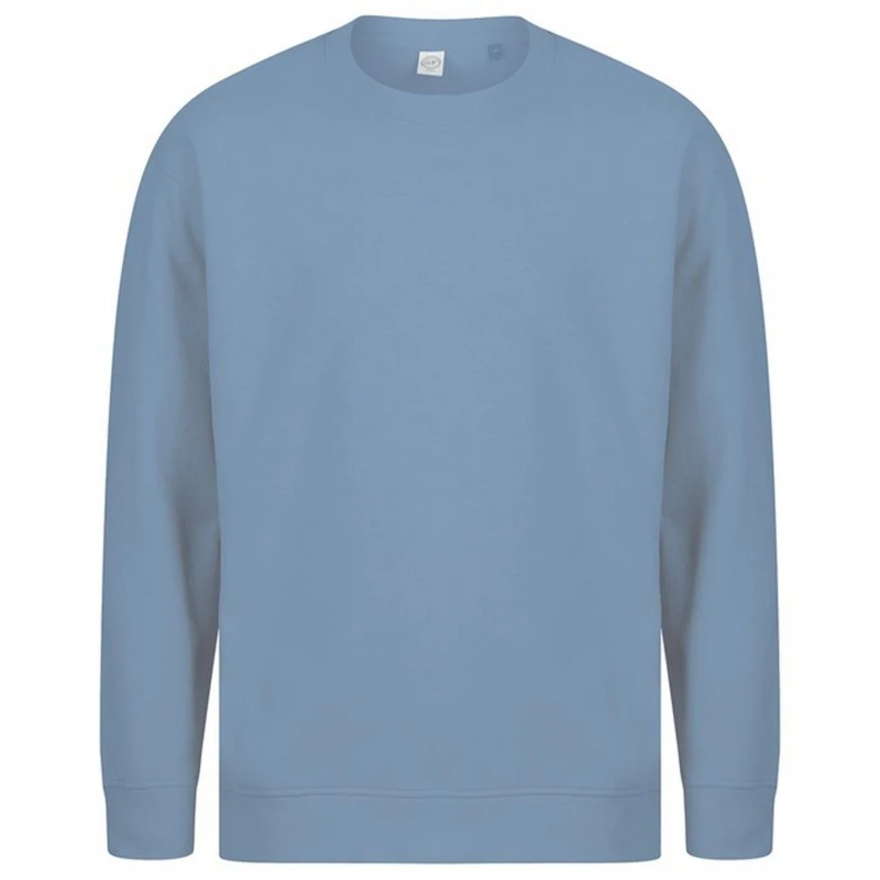 Image of SF Mens Plain Grey Sweatshirt in Mid Blue Size: XS Mid Blue Male XS