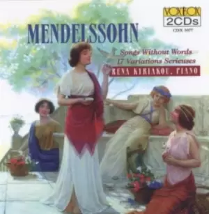 Image of Felix Mendelssohn - Mendelssohn: Songs Without Words/17 Variations Serieuses CD Album - Used