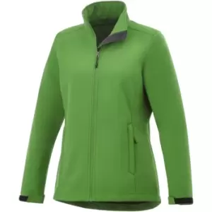 Image of Elevate Womens/Ladies Maxson Softshell Jacket (S) (Fern Green)