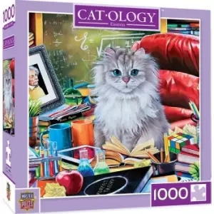 Image of Masterpieces Puzzle Cat-ology Einstein Puzzle 1000 piece jigsaw puzzle