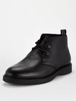 Image of Barbour International Barbour Lnternational Piston Lace Up Boot, Black, Size 11, Men