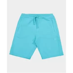 Image of Paul And Shark Faded Fleece Shorts - Blue