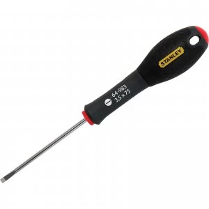 Image of Stanley FatMax Parallel Slotted Screwdriver 3.5mm 75mm