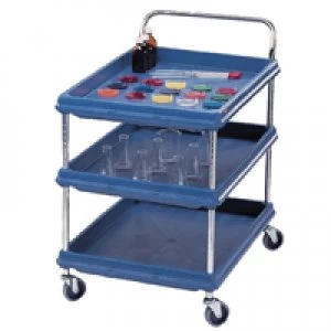 Image of Slingsby 3 Tier W832xD546xH1041mm Deep Ledge Trolley 365295