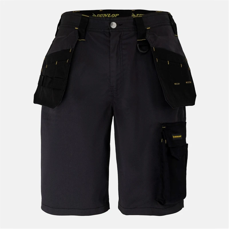 Image of Dunlop On-Site Shorts Mens Charcoal/Black male S