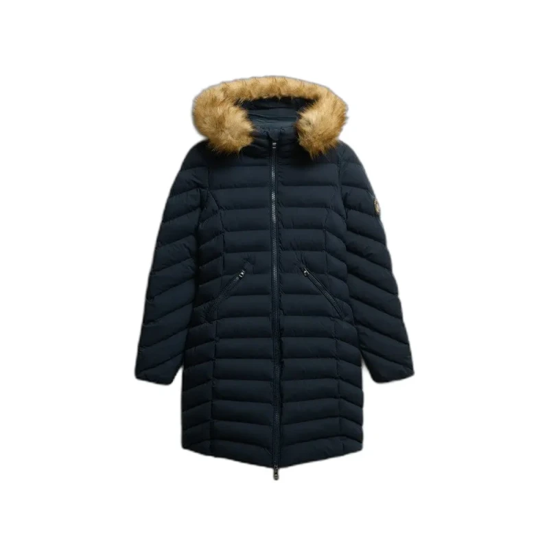 Image of Superdry Womens parka Superdry Fuji Bleu Female M