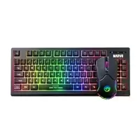 Image of MARVO Scorpion KW516 Wireless TKL Gaming Keyboard and Mouse, 80%...