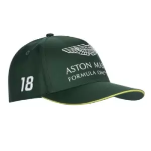 Image of 2021 Aston Martin F1 Official Driver LS Cap (Green)