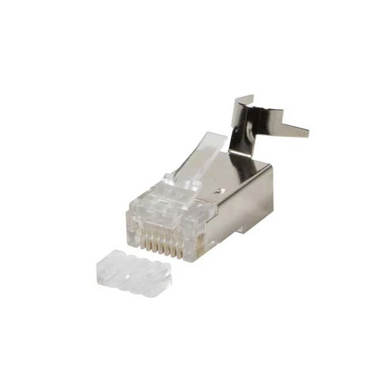 Image of FDL CAT.6A / 7 S-FTP CONNECTOR + CLAMP - 2 PIECE - 4/4 (100pcs)