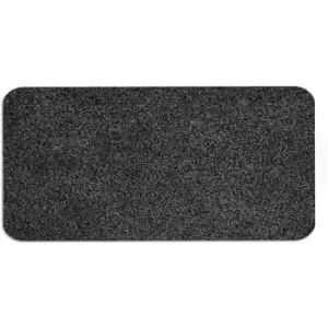 Image of Fwstyle - Dirt Stopper Runner Doormat 65x150cm - Speckled Black - Black