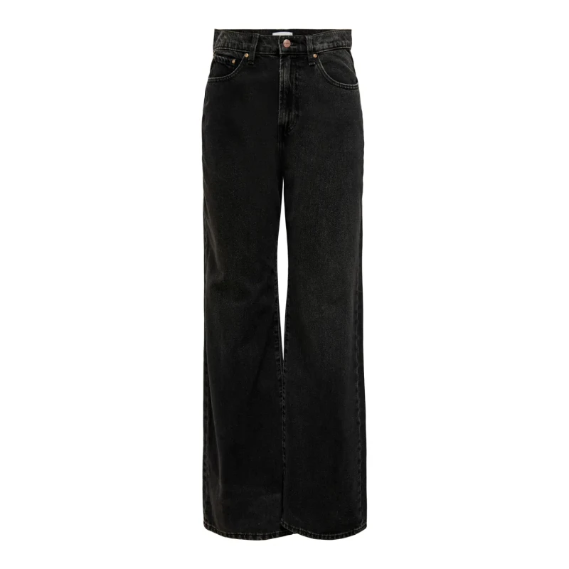 Image of Only Womens wide-leg jeans Only Hope Ex Hw Rea129 Noir Female 30x32