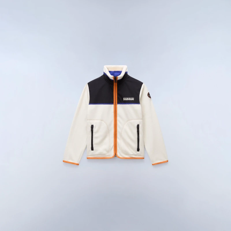 Image of Napapijri Arbari Fleece Juniors Beige N1J male 8Y