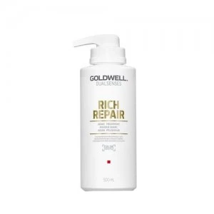 Image of Goldwell DualSenses Rich Repair 60 Sec Treatment Hair Mask 500ml