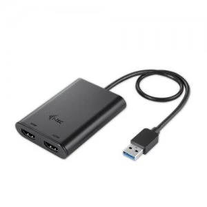 Image of i-tec USB 3.0 / USB-C Dual 4K HDMI Video Adapter
