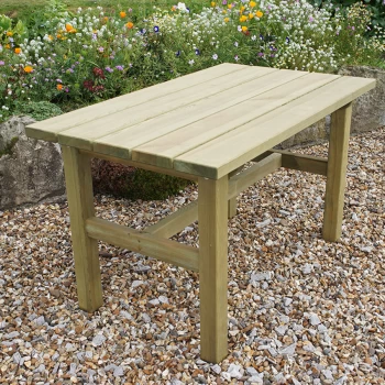Image of Zest4Leisure Wooden Emily Rectangular Table