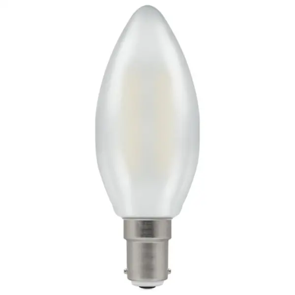 Image of Crompton LED Candle Filament Dimmable Pearl 2.5W 2700K SBC-B15d