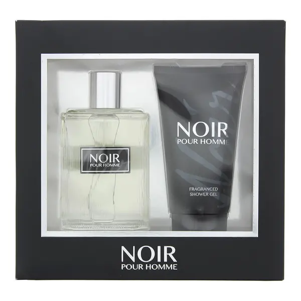 Image of Prism Noir Pour Homme 2 Piece Gift Set: Eau de Toilette 100ml - Shower Gel 150ml