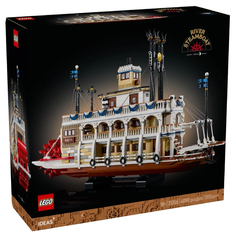Image of Lego LEGO River Steamboat 21356 Multi - LEGO Multi BV13501