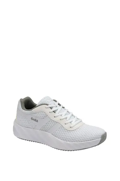 Image of Gola 'Draken' Mesh Running Trainers White