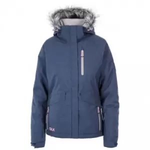 Image of Trespass Womens/Ladies Francesca DLX Ski Jacket (S) (Navy Marl)