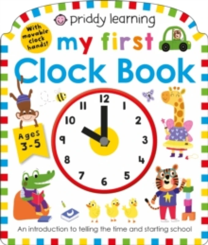 Image of Priddy Learning: My First Clock Book Board book