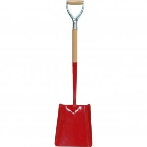 Image of Faithfull Heavy Duty Wooden Handle Square Mouth Shovel