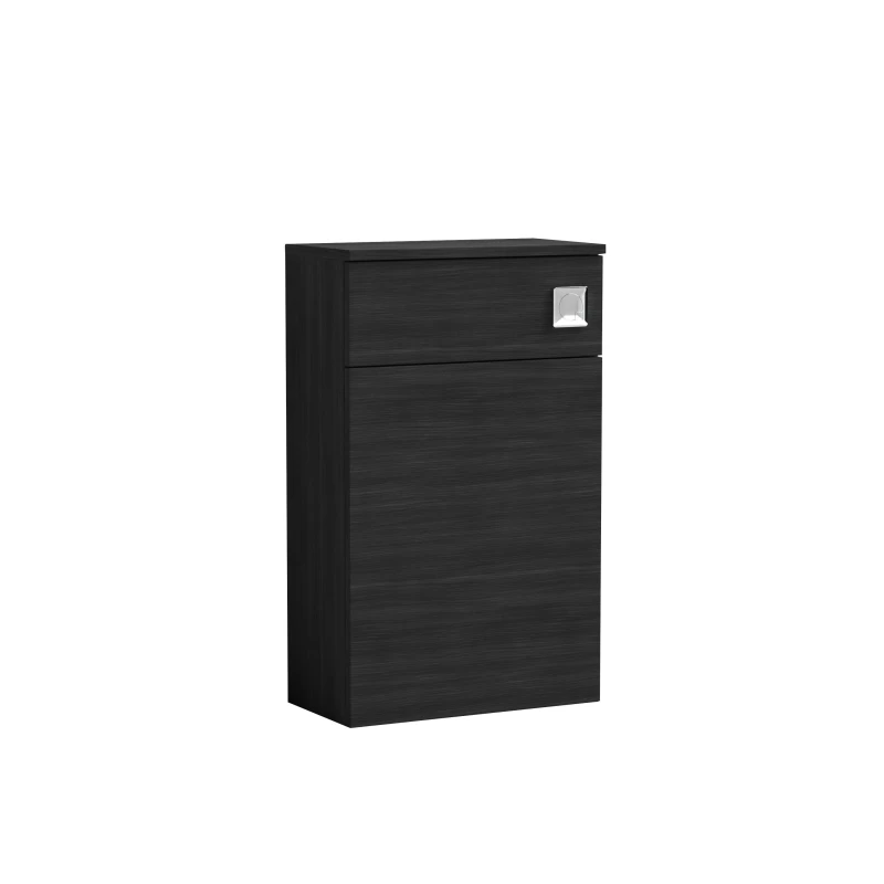 Image of Balterley Contemporary Compact WC Toilet Unit 500mm - Charcoal in Black Unisex