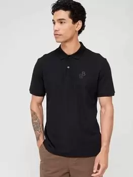 Image of Boss Parlay 191 Regular Fit Polo Shirt - Black