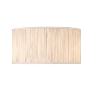 Image of Kemp Eighteen Inch Beige Organza Two Light Shade, E14