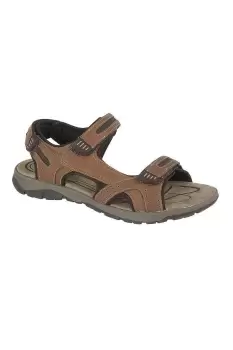 Image of 3 Touch Fastening Pig Leather Sports Sandals