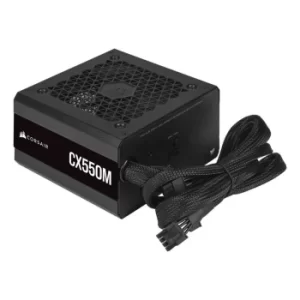 Image of Corsair CX-M Series CX550M 550W PSU Semi-Modular PSU 80+ Bronze Power Supply