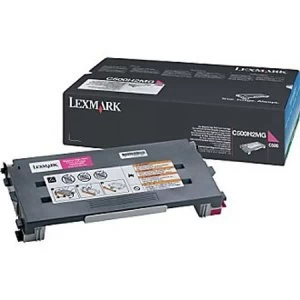 Image of Lexmark C500H2MG Magenta Laser Toner Ink Cartridge
