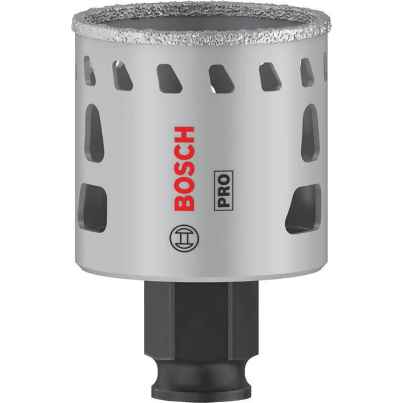 Image of Bosch PRO Power Change Plus Diamond Grit Tile Hole Saw 2608901561 Diameter: 44mm
