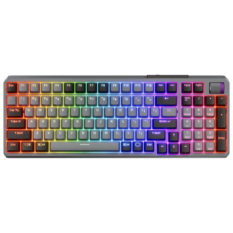 Image of Cooler Master MK770 Hybrid Wireless Mechanical Hot Swappable Gaming Keyboard - Space Gray