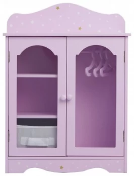 Image of Olivias Little World Dolls House Closet Grey and White