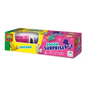 Image of SES CREATIVE Childrens Modelling Dough with Unicorn Surprise, Unisex, Two Years and Above, Multi-colour (00421)