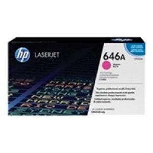 Image of HP 646A Magenta Laser Toner Ink Cartridge